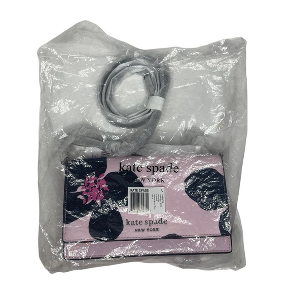 Last Chance…Kate Spade New York Cameron Grand Flora Convertible Crossbody pink - Picture 5 of 16